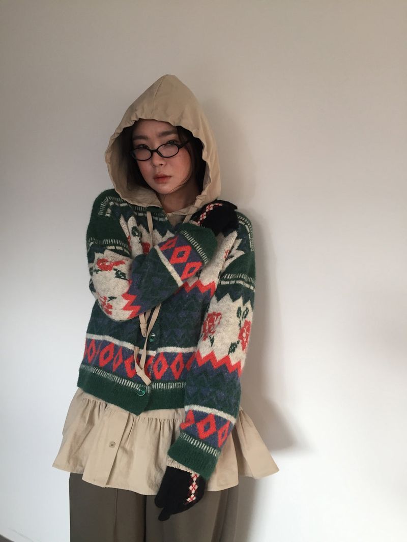 Nice Nordic Wool Cardigan (2 Colors)