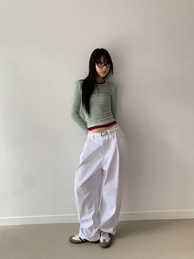 TENCEL LAYERED LONG SLEEVE (11C)