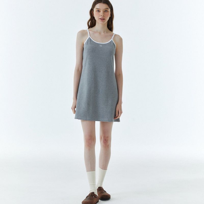 RVS Sleeveless One-piece Melange Gray