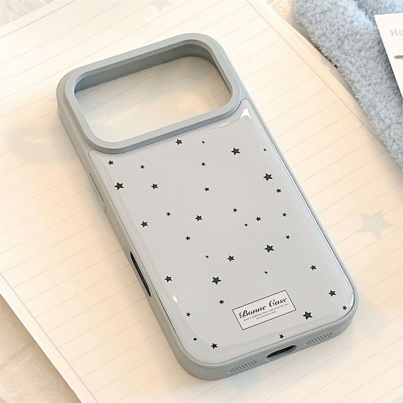 Summer Blue Star Drop Coating DIY Theme iPhone Case
