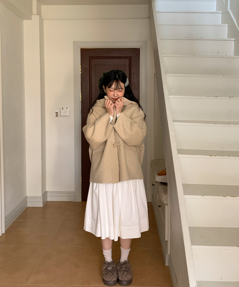 Duffle Half-Length Handmade Coat Jacket