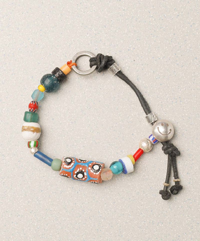 MAUI LEATHER BRACELET-DEEP GREEN : ARCHIVE-005
