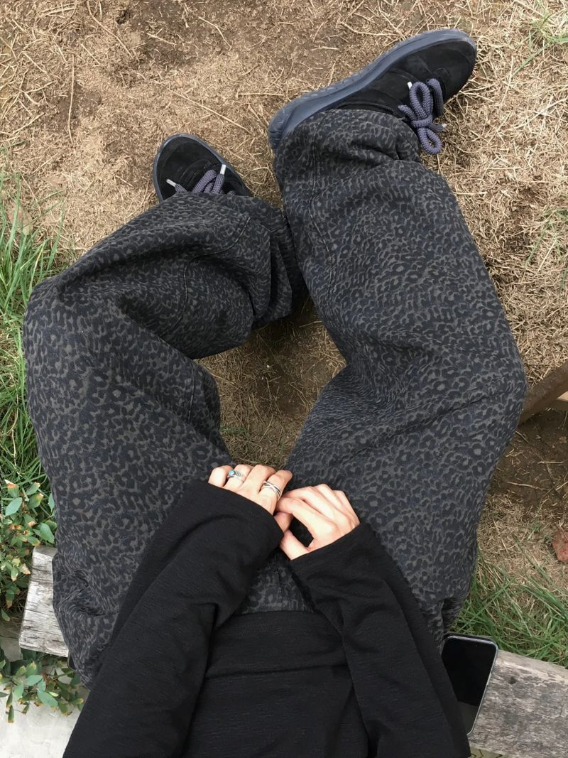 DISCERNMENT（ディサーンメント）の「タイガーレオパードデニムパンツ 2C（パンツ）」