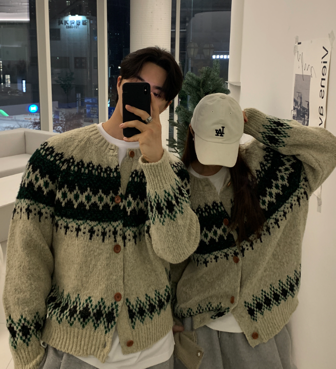  Sharp Iceland Nordic Knit Cardigan