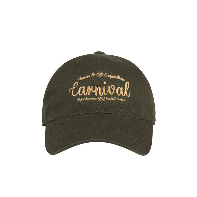 CARNIVAL WASHED BALL CAP / KHAKI