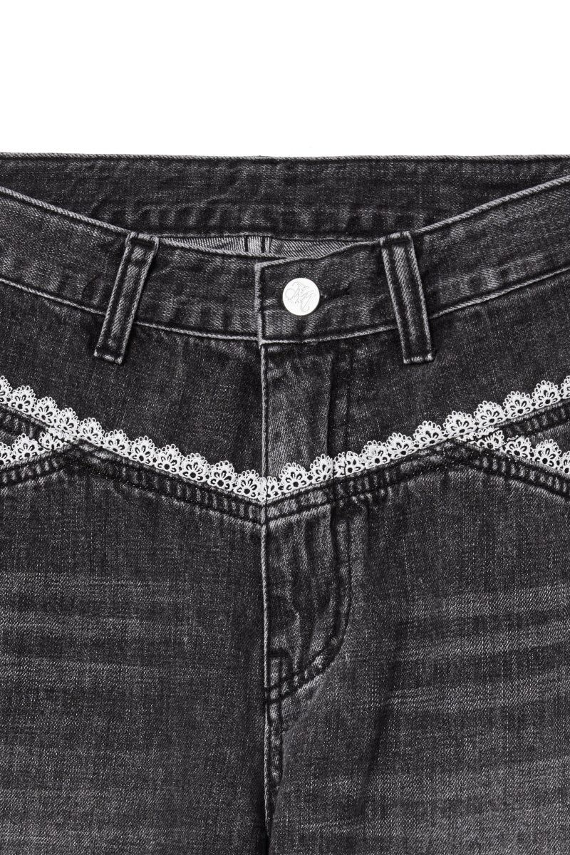 lace bt pants (black)