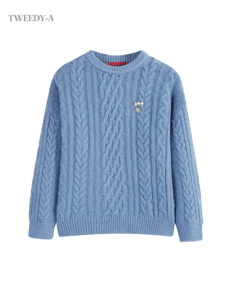 Willie Twisted Pullover Knit Top 4 Colors