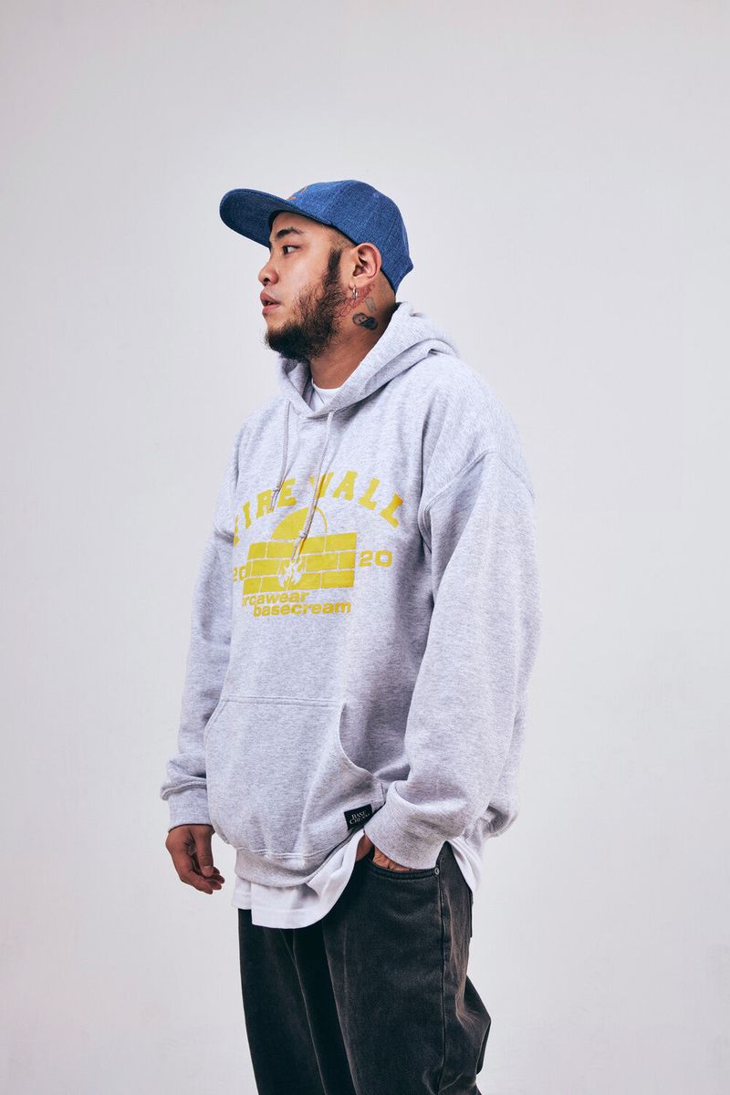 BC x OC HOODIE ASH