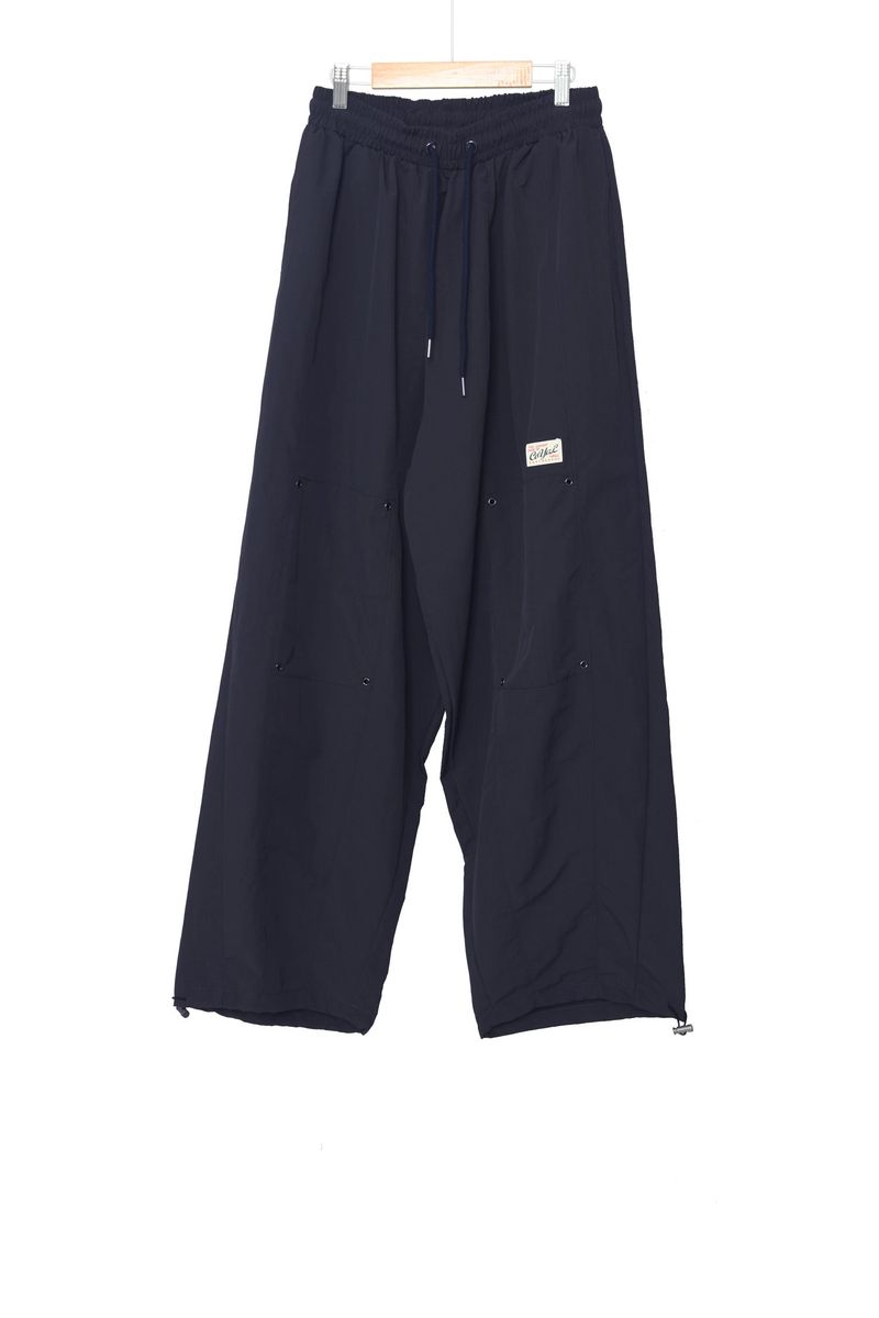 eyelet string nylon pants