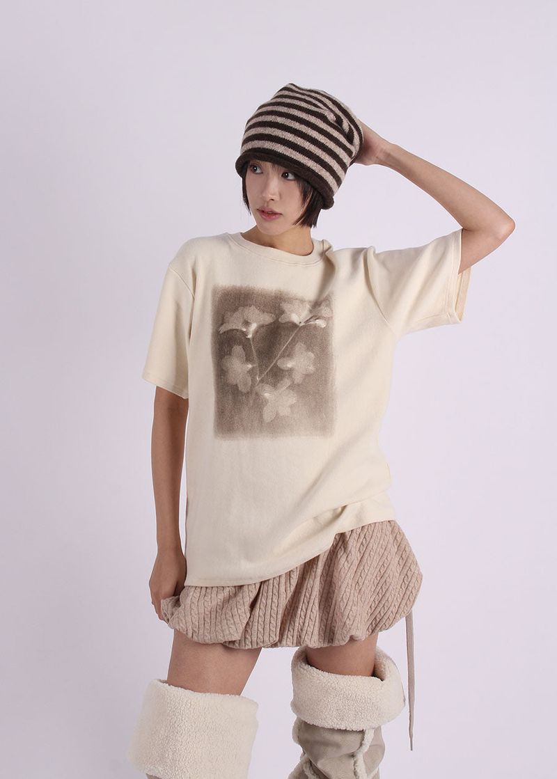 CABLE PUMPKIN SKIRT