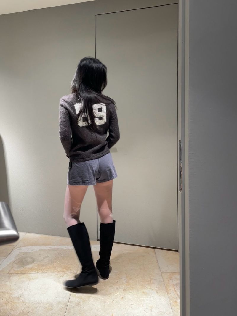 [Made] Grey jewerly tights