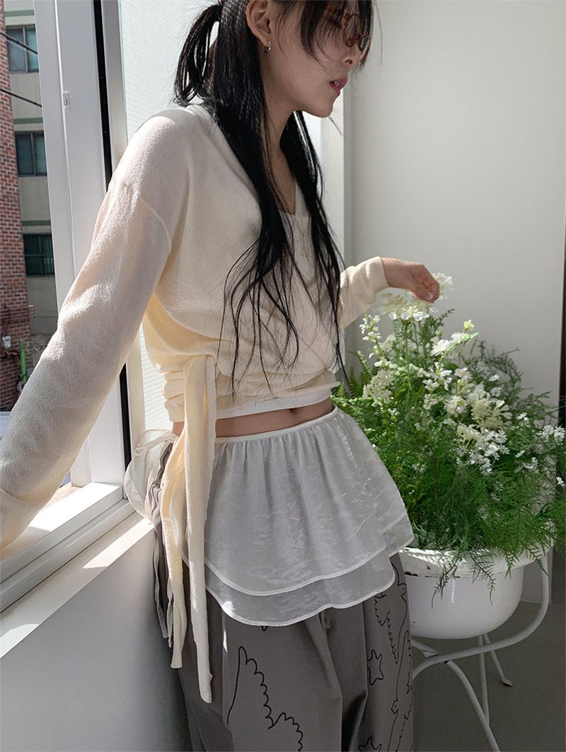 SPRING WRAP KNIT (4C)