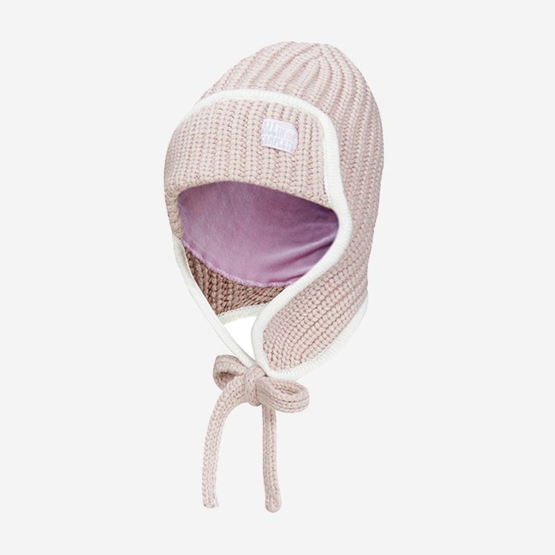 Edge Ear Flap Beanie (Indi Pink)