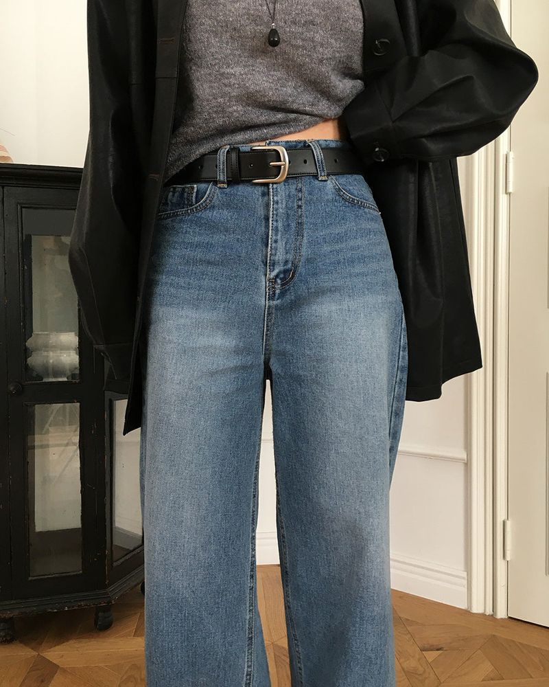 [ORIGINAL] Loose Straight Denim Pants