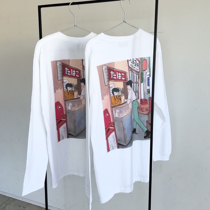 島田つか沙　今夜どう？ longTshirt