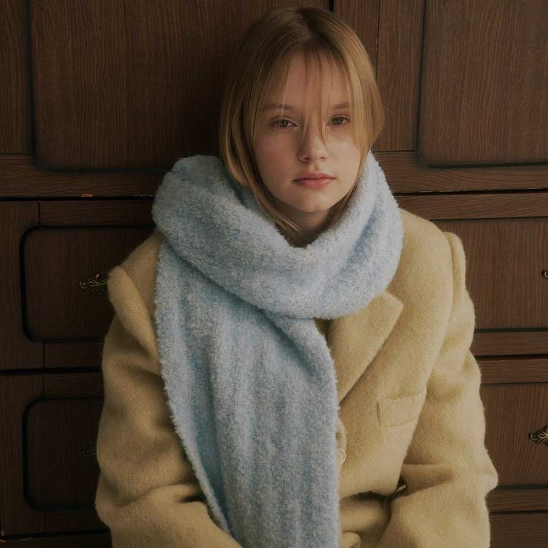 FORrr（フォルンルン）の「Hairy Soft Long Muffler - 4Color（Fashion Accessories）」