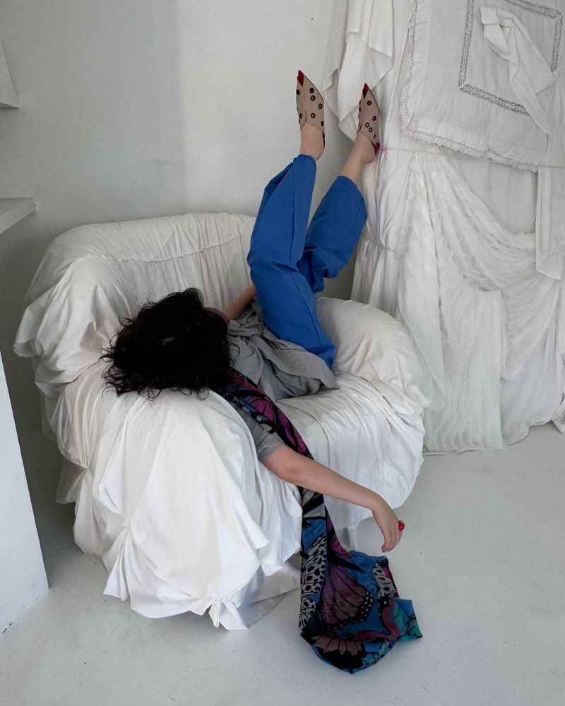 Color Button Pants