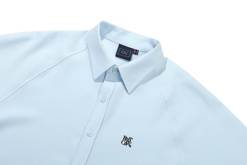 RAGLAN SLIT SHIRT_SKY BLUE