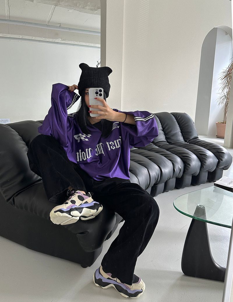 A beanie with cat ears