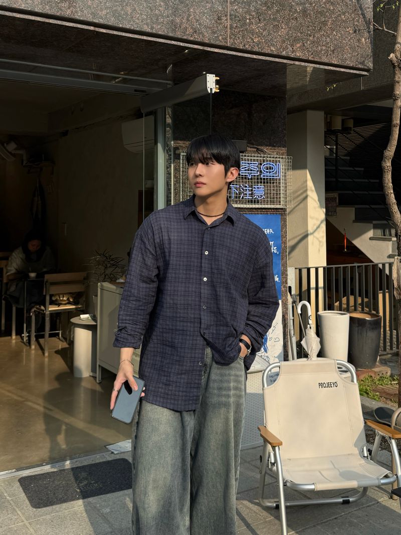 Eren check shirt