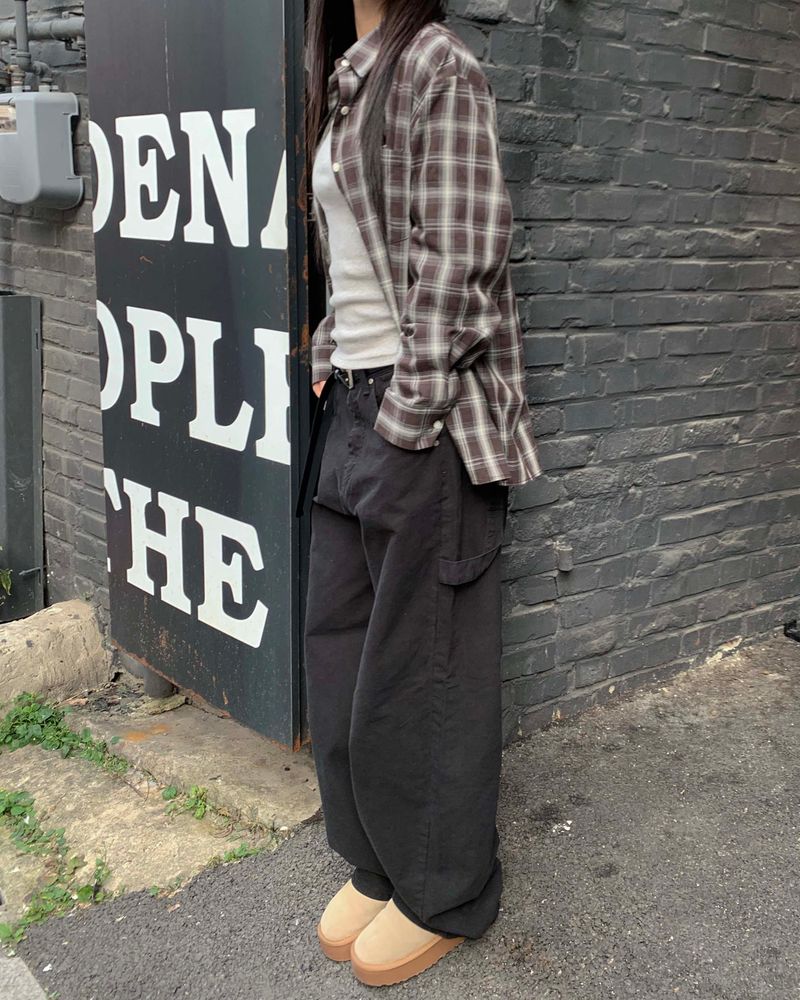 kyoive(コイブ)の「Cotton carpenter pants(Pants)」