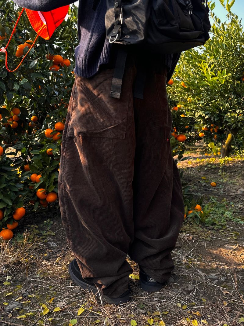 Dane Corduroy Balloon Pants 5C