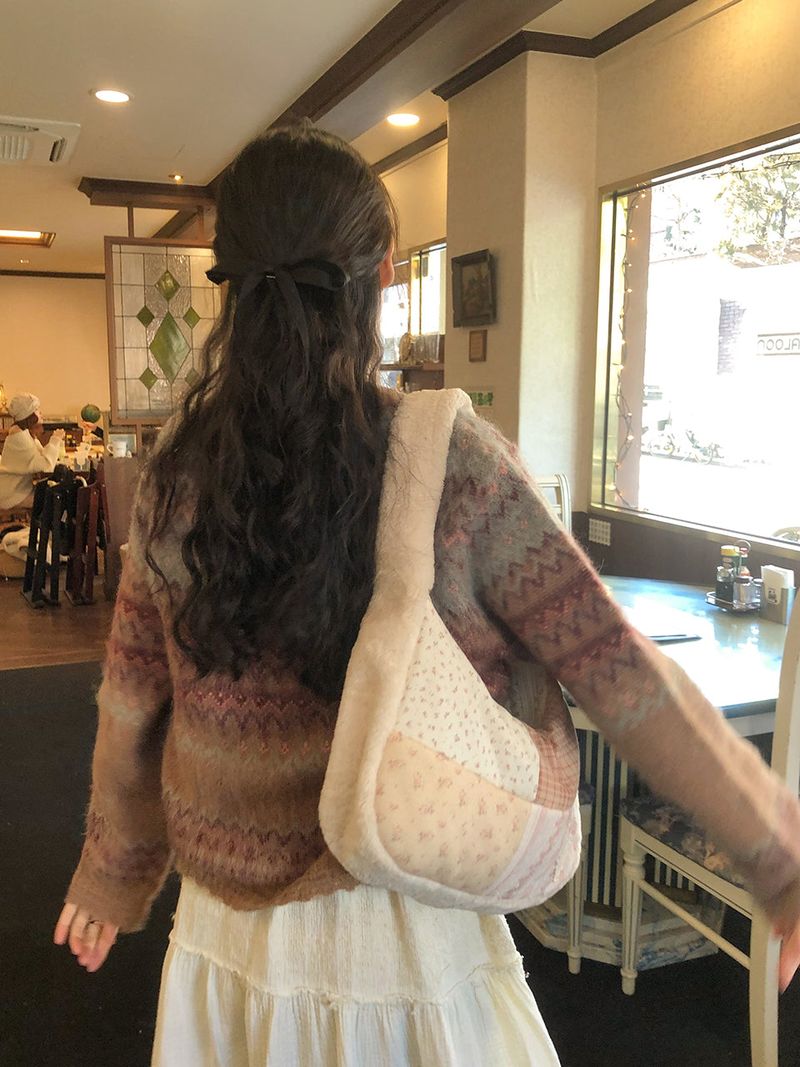 Patchwork quilted hobo bag_Rosie