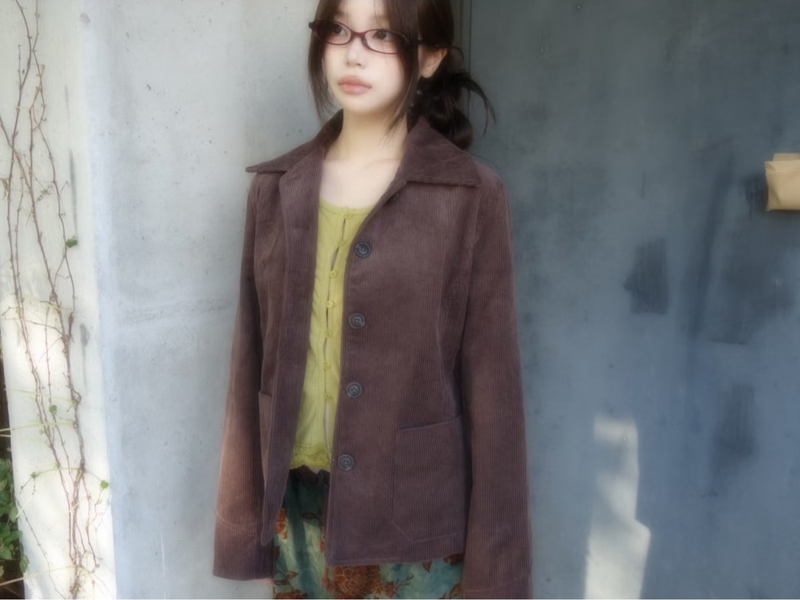 autumn coduroy jacket