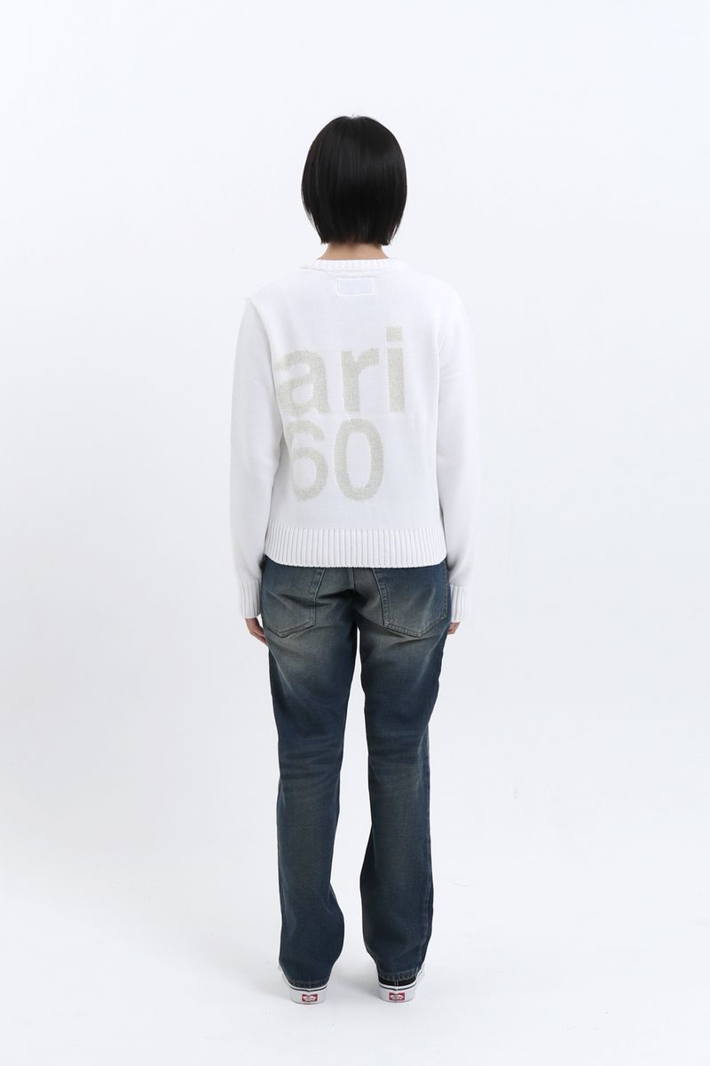 1/2 BASIC SAFARI KNIT (WHITE)