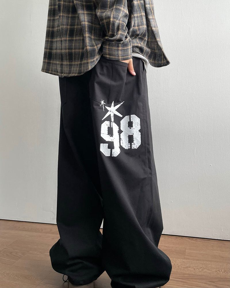 Tork Print Cotton Pants