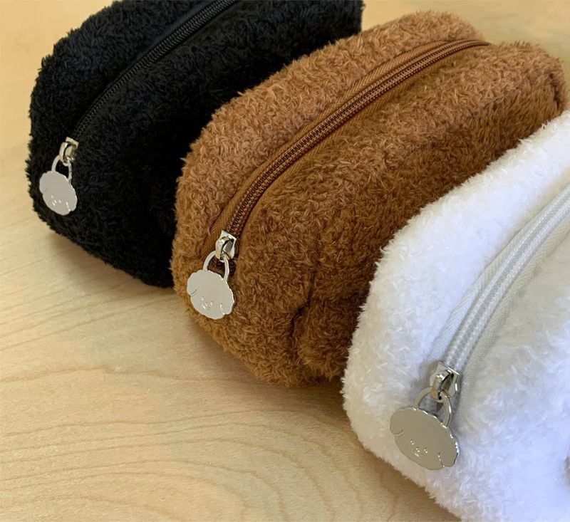 Puppy Fluffy Square Pouch