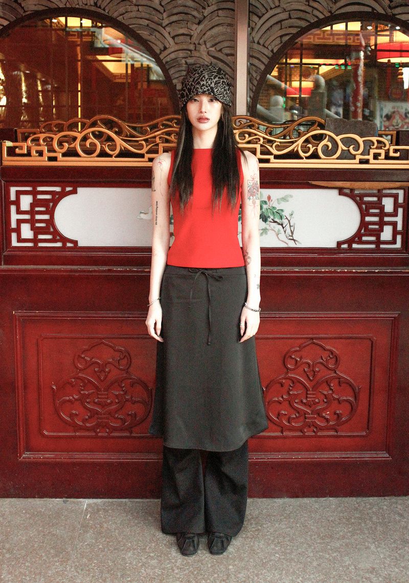 [春] - Boat neck sleeveless (3color)