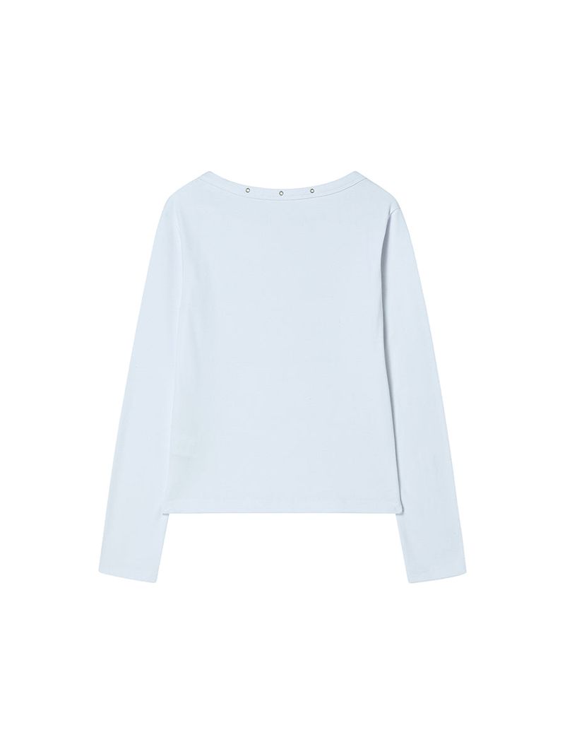 BOLERO L/S WHITE