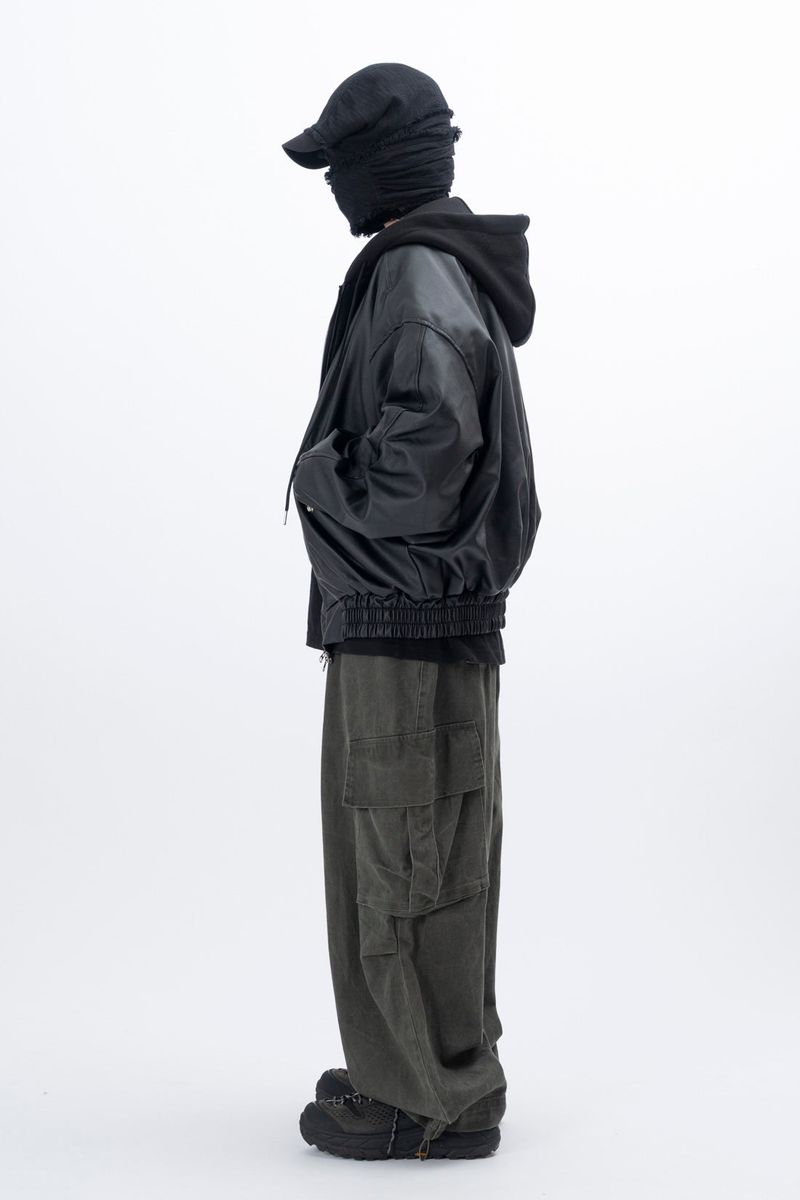 Kiria Leather Flight Jacket
