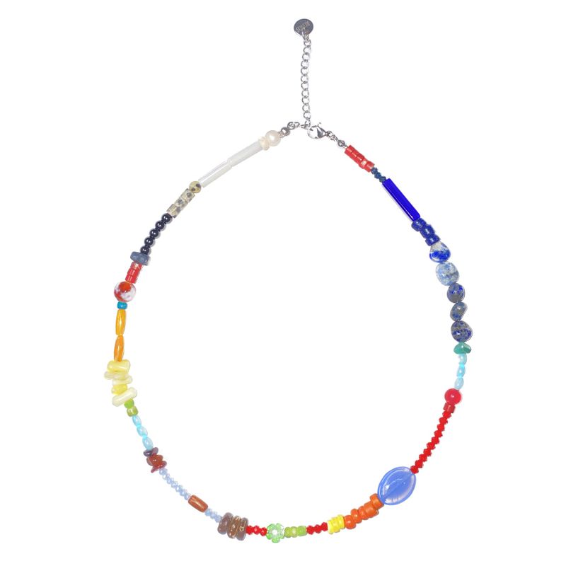RUNDS(ランド)の「multi gemstone necklace 005(Accessories)」