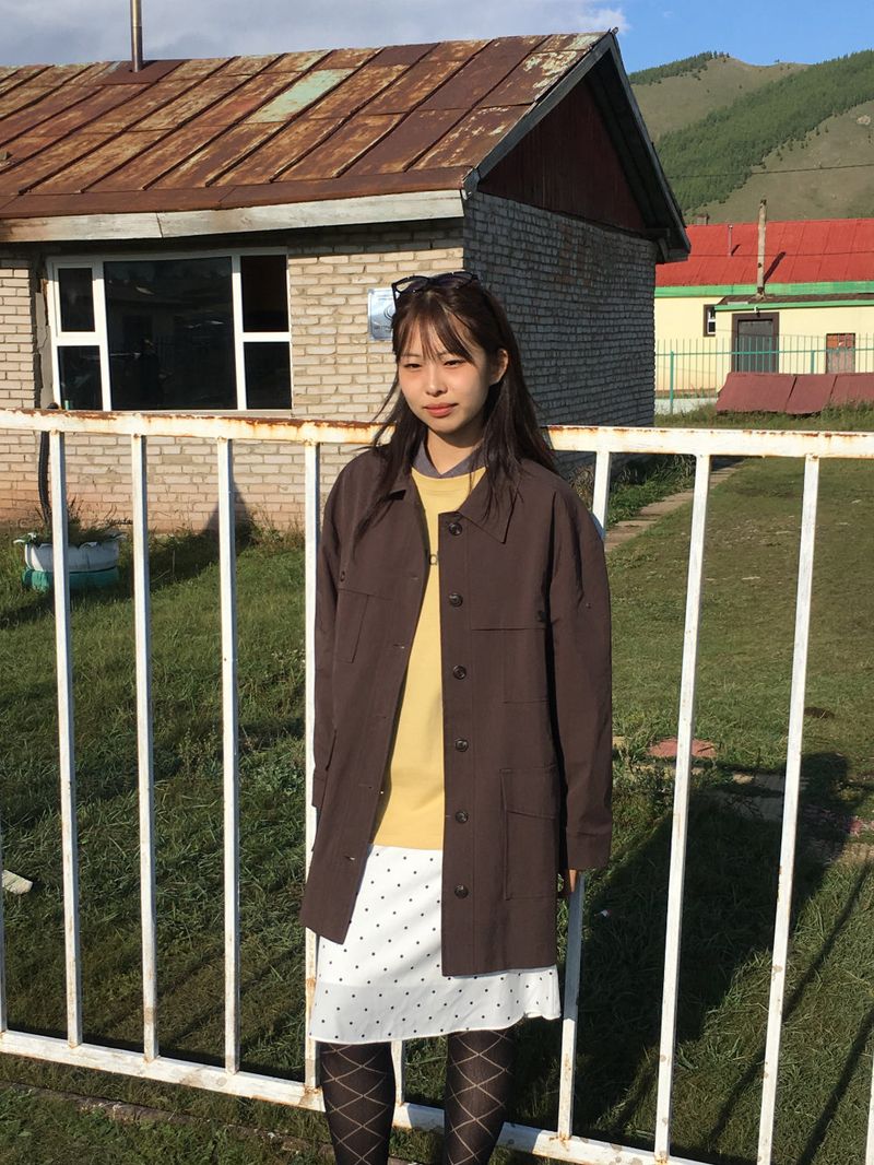 DUGGY(ダギー)の「Single collar utility half coat (2color)(Jackets/Outerwear)」