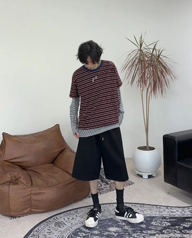 Eder Striped Short Sleeve Tee