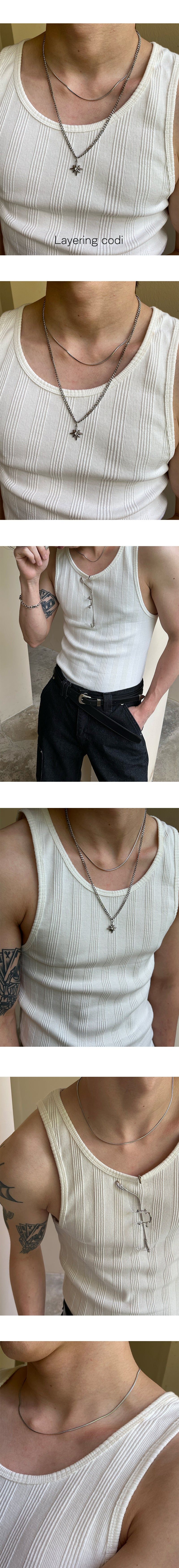 [PREMIUM] Snake surgical necklace