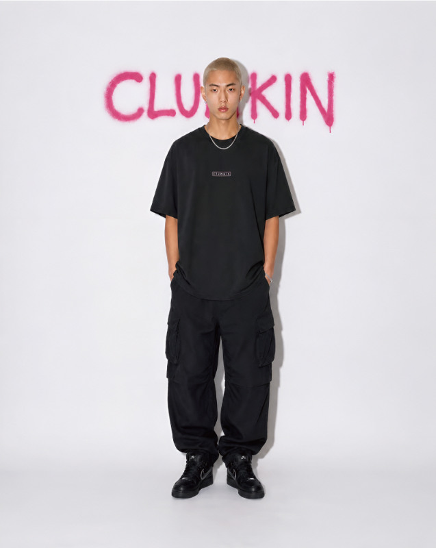 ドゥードゥルロゴTシャツ (BLACK) [MEN]
