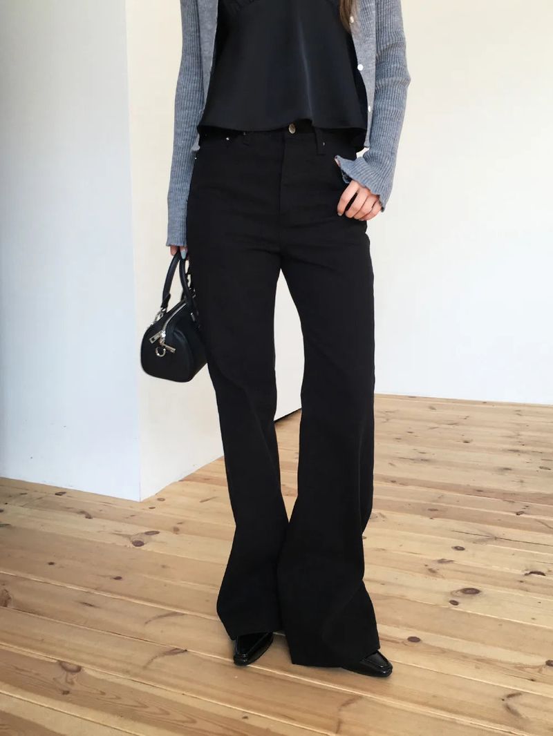 Legic bootcut cotton pants 