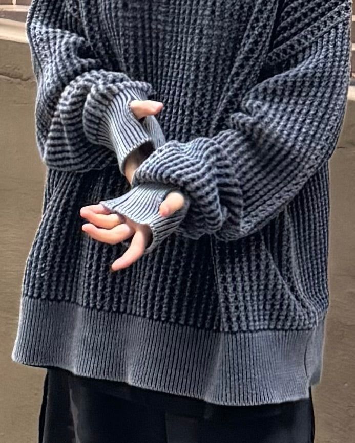 net pigment warmer knit