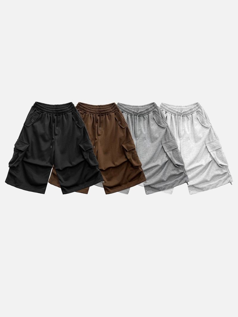 [Sweat.ver] Amekaji loose cargo sweatpants 4C