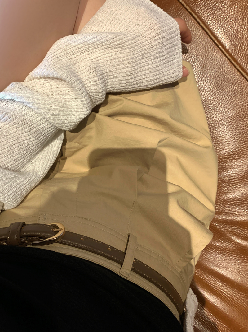 Rear Summer Pintuck Shorts / 3 colors