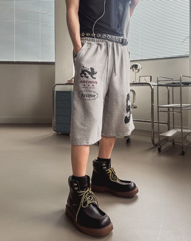 Archive Graphic Sweat Shorts