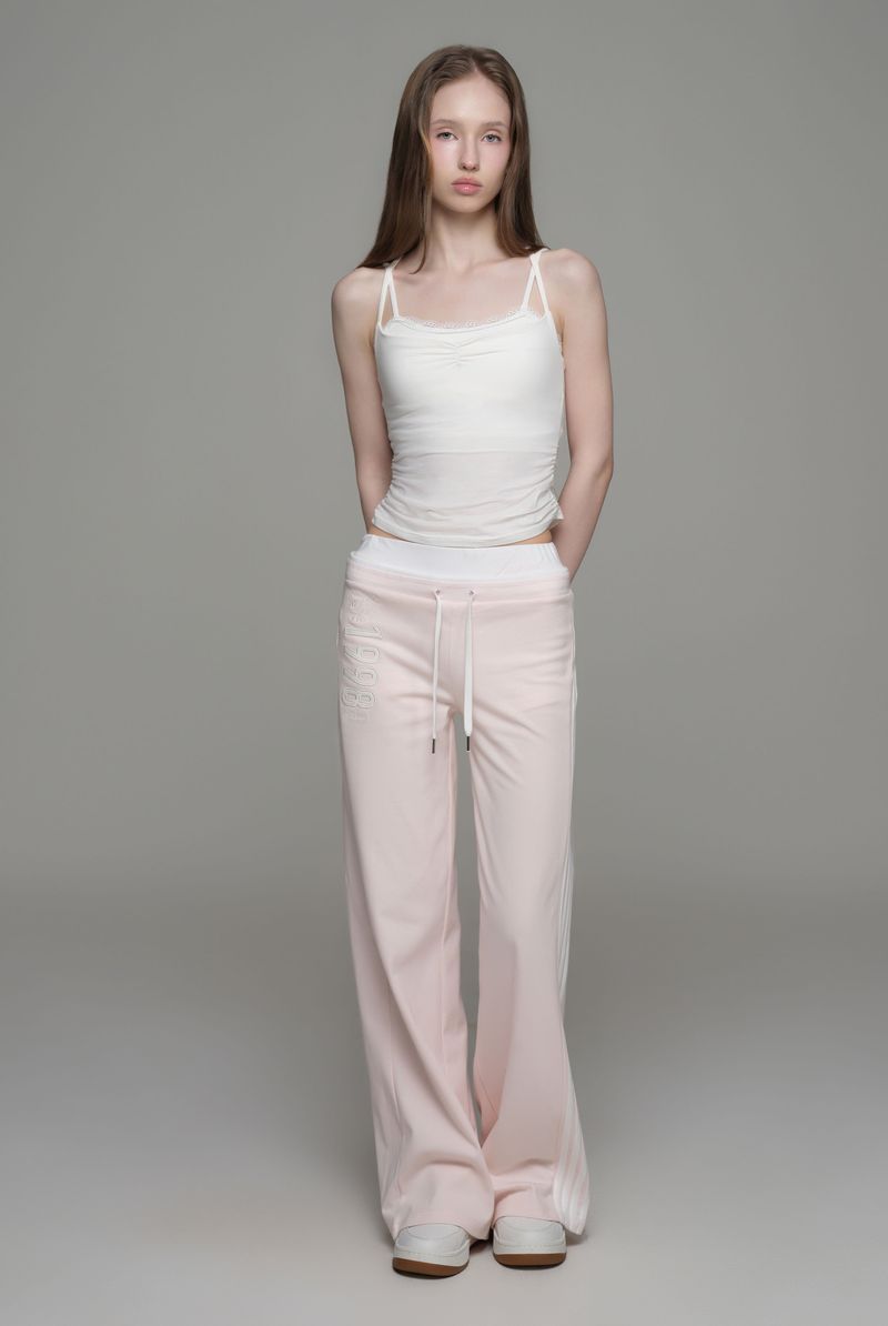 Strawberry milk sleeveless top, White