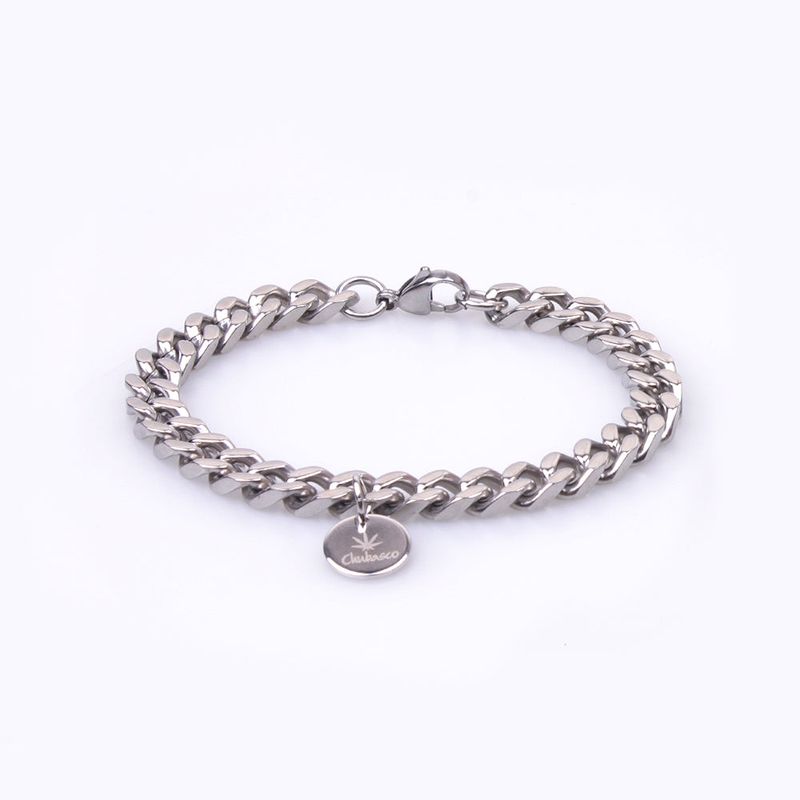 STAINLESS STEEL BRACELET MEDIUM CHAIN SSBMM09