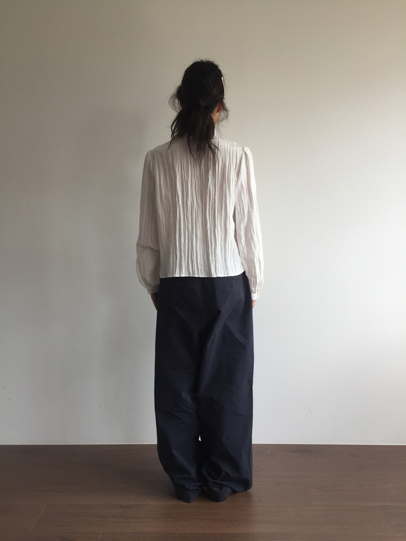 Mer tie blouse (2color)