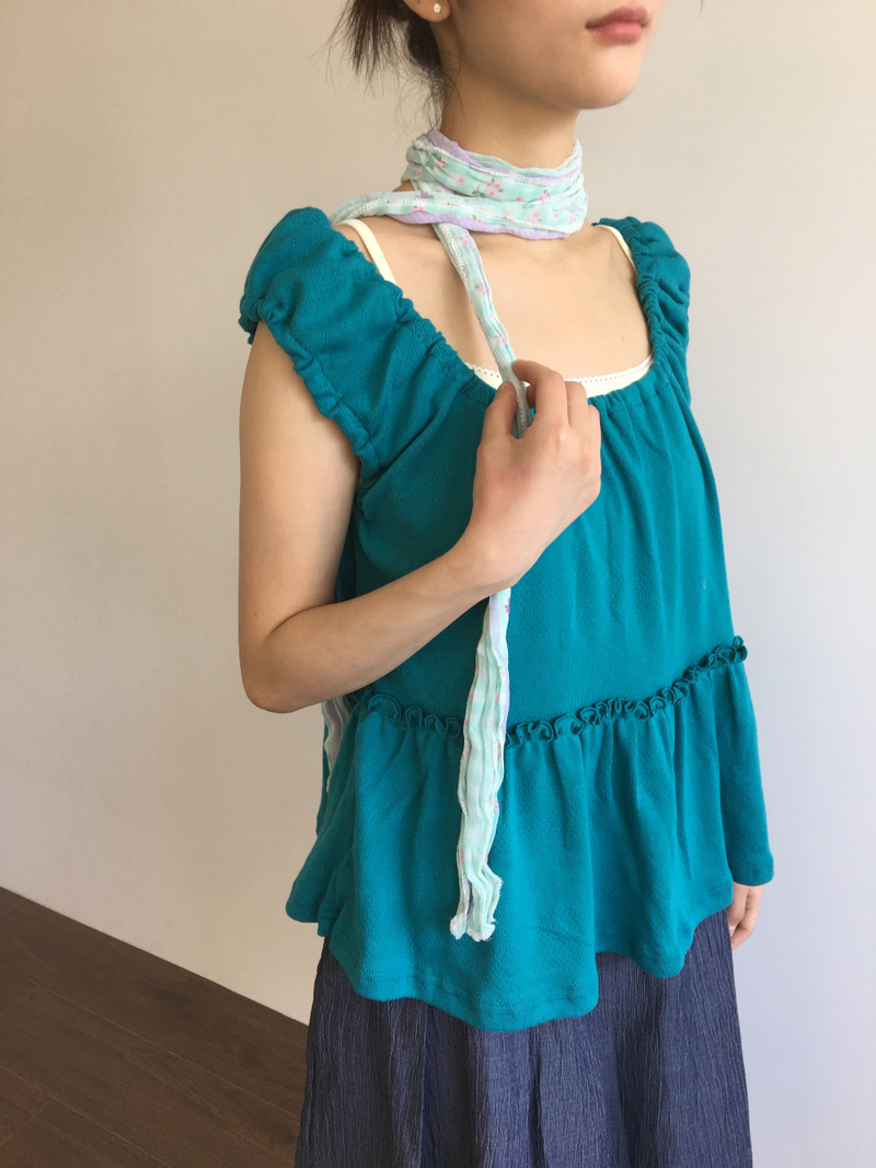 Fiore check muffler (2color)