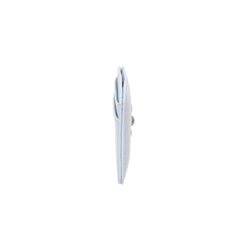 Daisy Slim Mini Transportation Card Wallet Skyblue