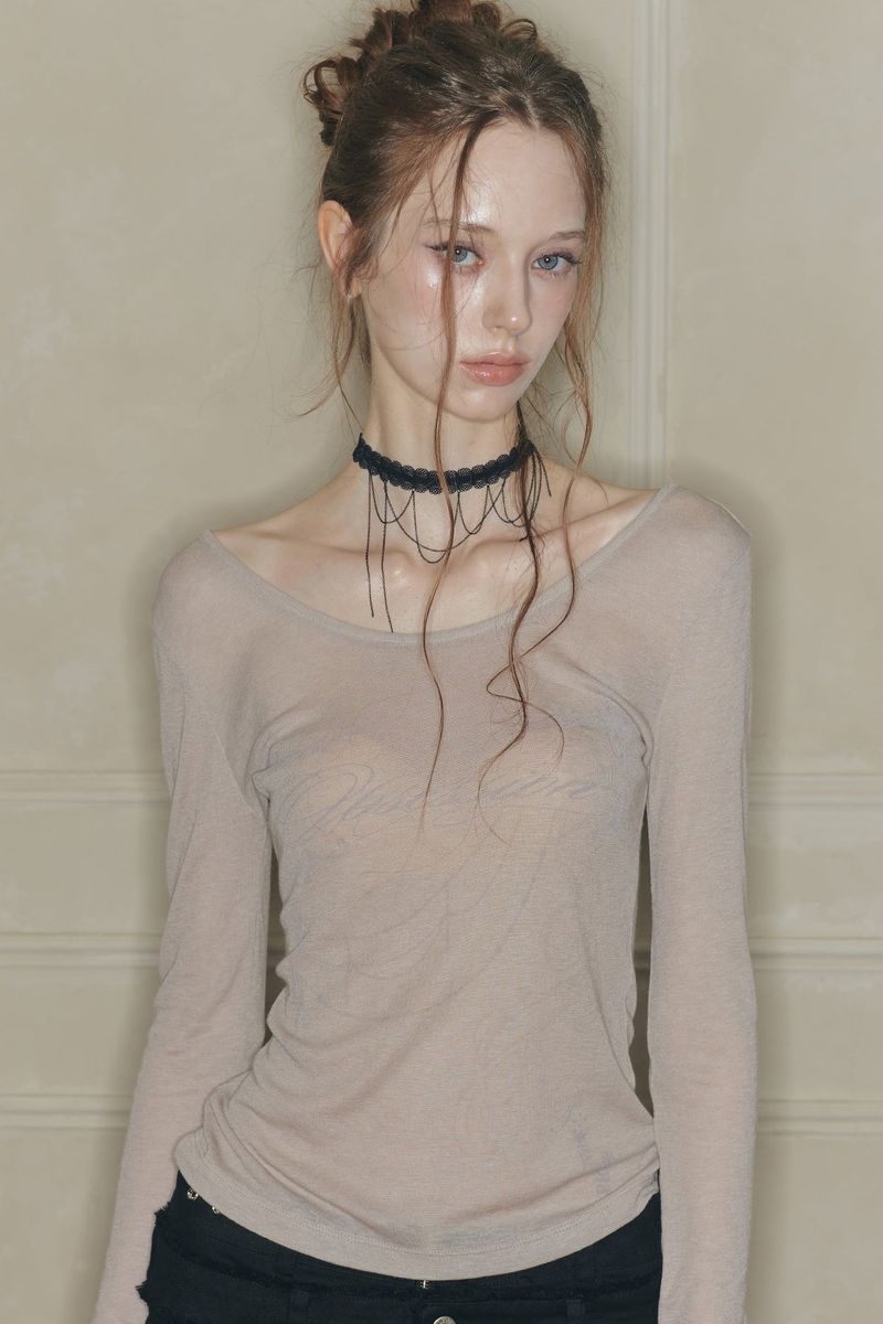 DUSK GRAPHIC TEE beige